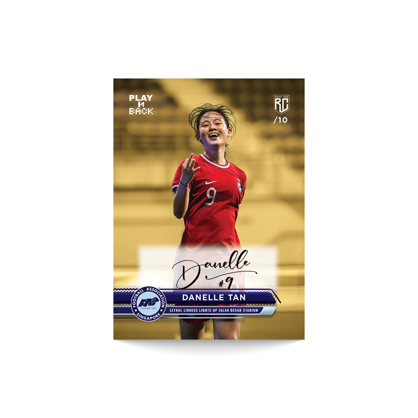 Danelle Tan - 2025 PLAY-IT-BACK Autograph - PIB-001 Card