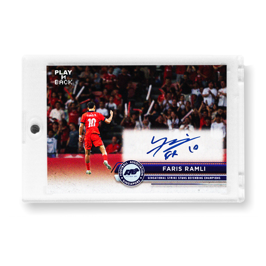 Faris Ramli - 2025 PLAY-IT-BACK Autograph - PIB-004 Card