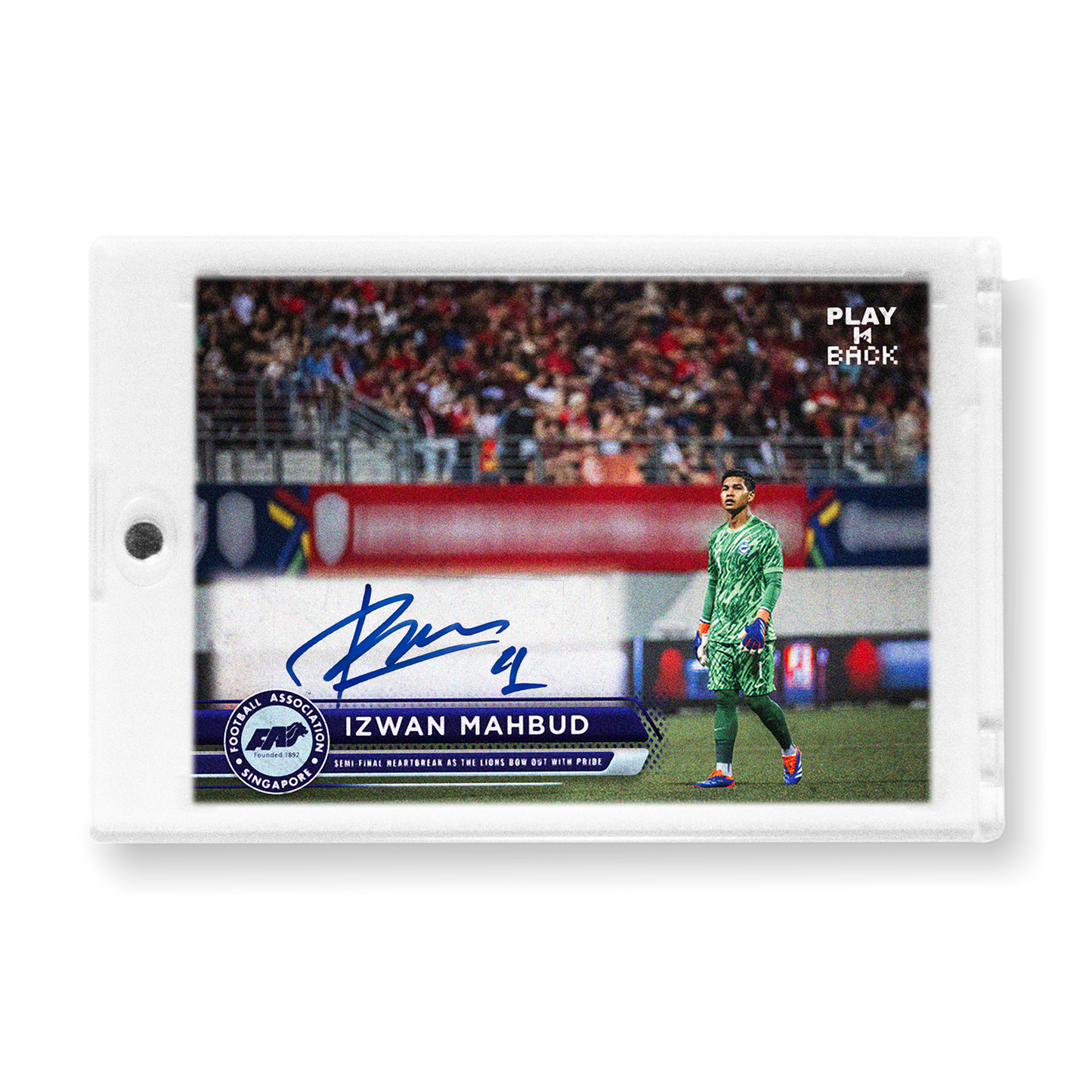 Izwan Mahbud - 2025 PLAY-IT-BACK Autograph - PIB-006 Card