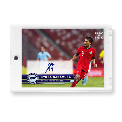 Kyoga Nakamura - 2025 PLAY-IT-BACK Autograph - PIB-002 Card