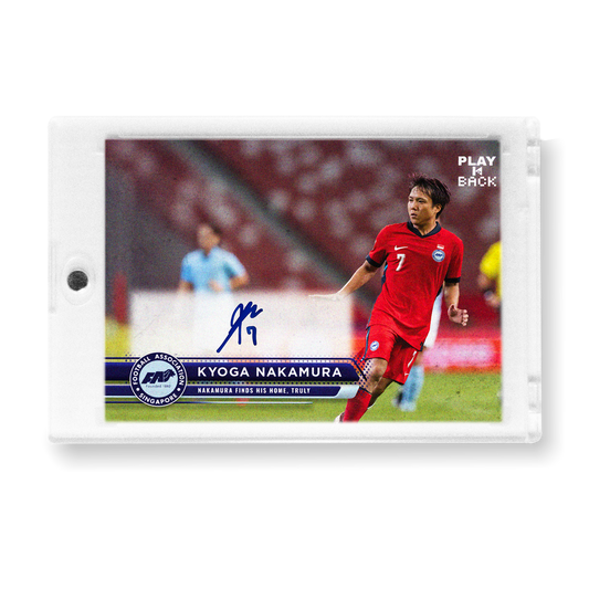 Kyoga Nakamura - 2025 PLAY-IT-BACK Autograph - PIB-002 Card