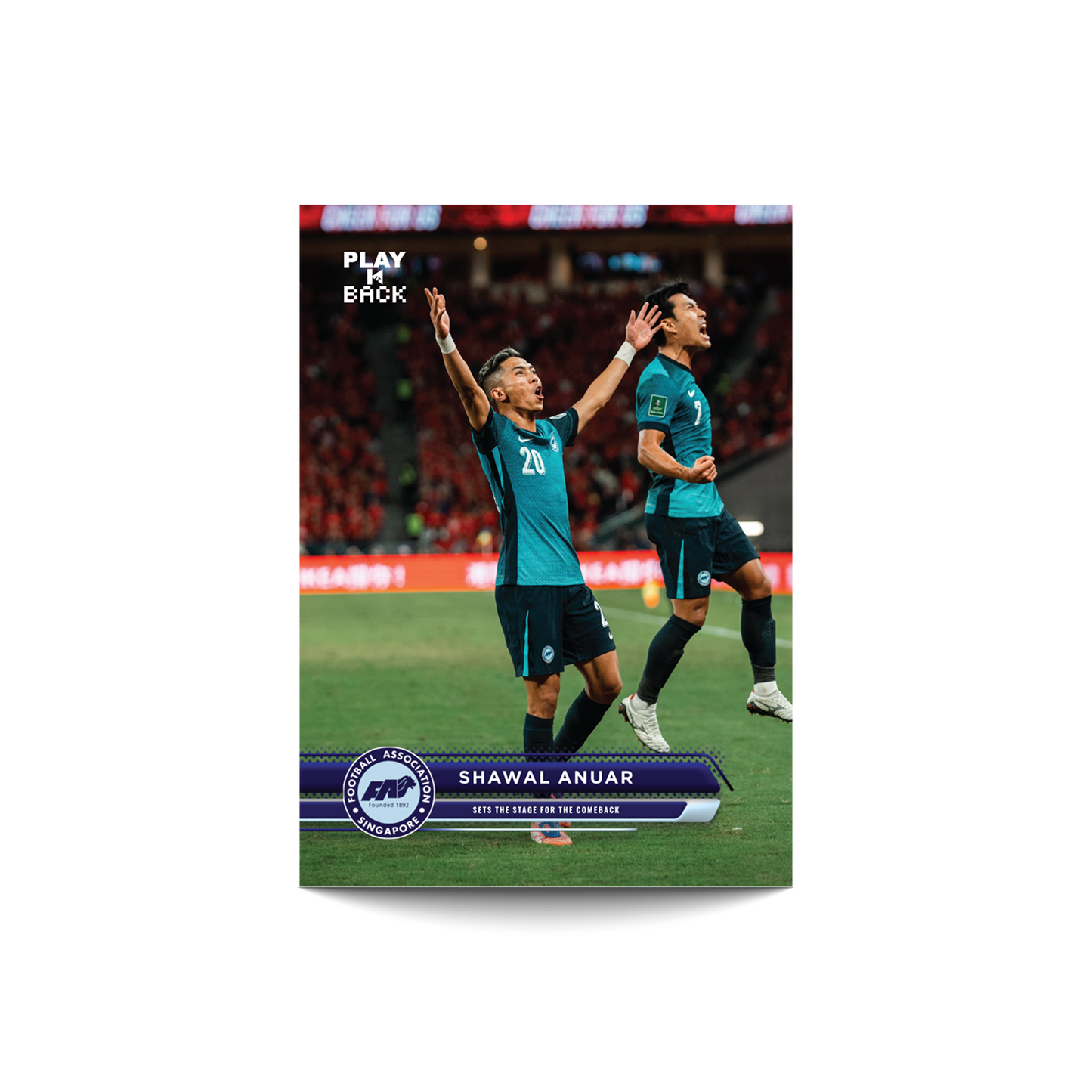 Shawal Anuar - 2025 PLAY-IT-BACK Moment - PIBM-009 Card