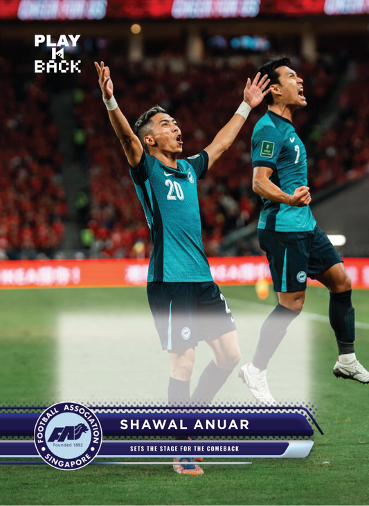 Shawal Anuar - 2025 PLAY-IT-BACK Moment - PIBM-009 Card