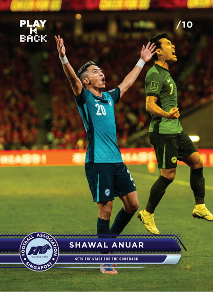 Shawal Anuar - 2025 PLAY-IT-BACK Moment - PIBM-009 Card