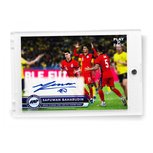 Safuwan Baharudin - 2025 PLAY-IT-BACK Autograph - PIB-005 Card