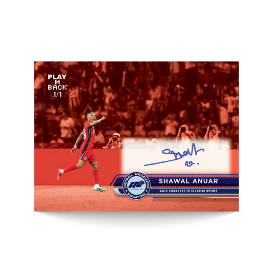 Shawal Anuar - 2025 PLAY-IT-BACK Autograph - PIB-003 Card