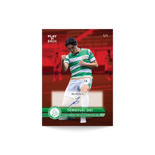 Tomoyuki Doi - 2025 PLAY-IT-BACK Autograph - PIB-008 Card
