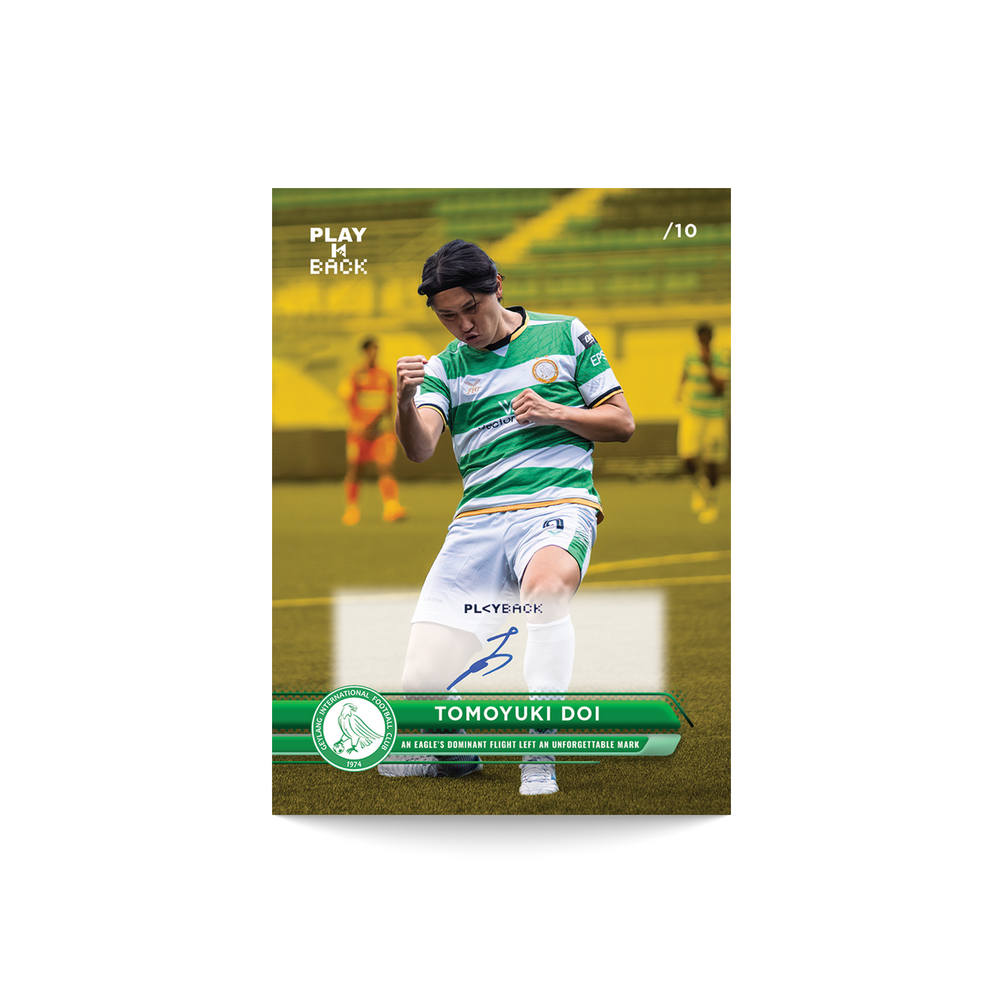 Tomoyuki Doi - 2025 PLAY-IT-BACK Autograph - PIB-008 Card